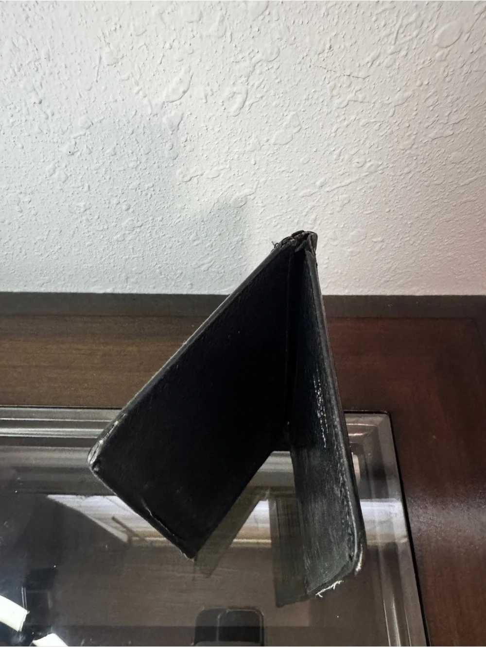 Louis Vuitton Black Taiga Long Wallet